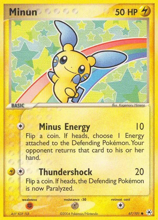 Minun Hidden Legends 67
