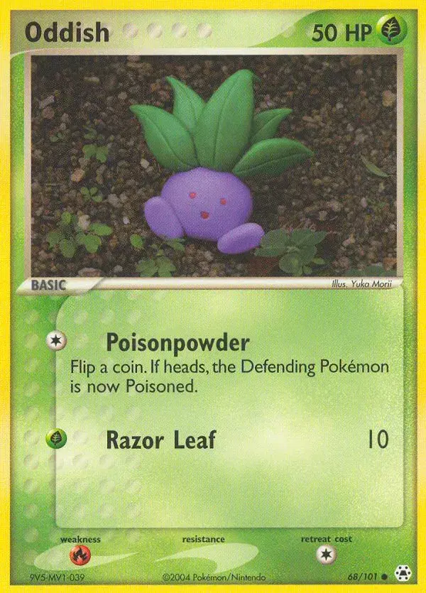 Oddish Hidden Legends 68