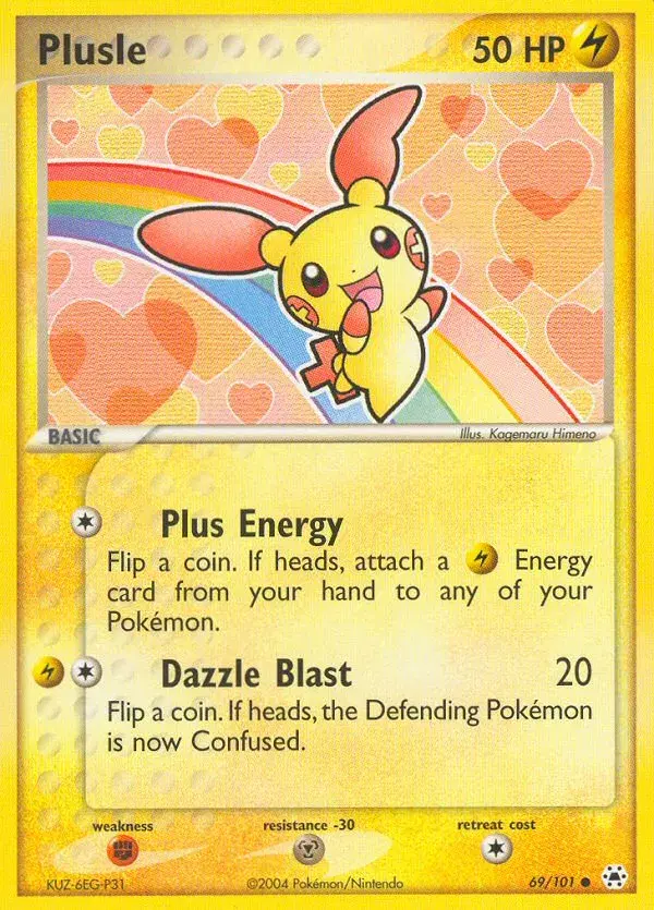 Plusle Hidden Legends 69