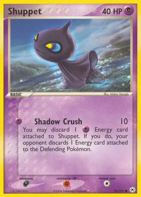 Shuppet Hidden Legends 72