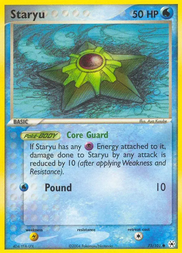 Staryu Hidden Legends 75