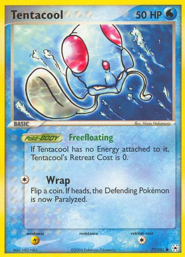 Tentacool Hidden Legends 77