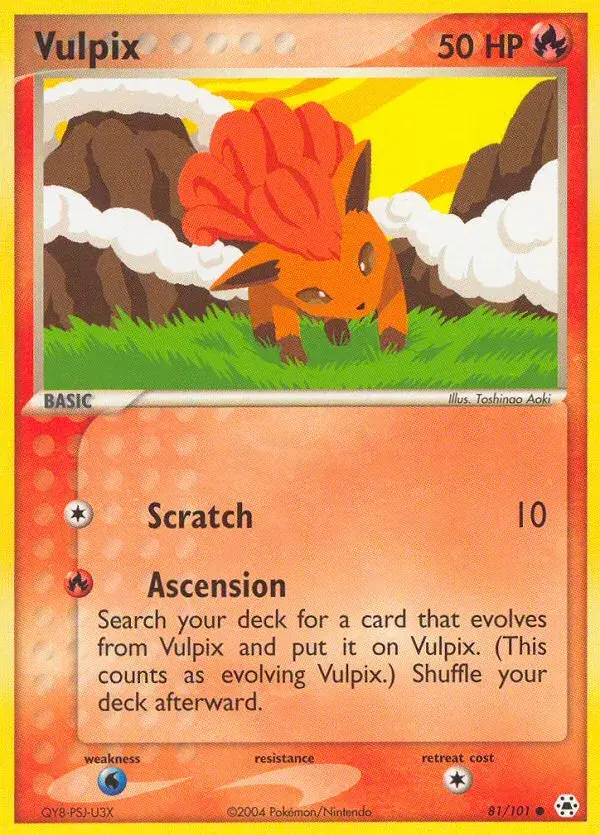 Vulpix Hidden Legends 81