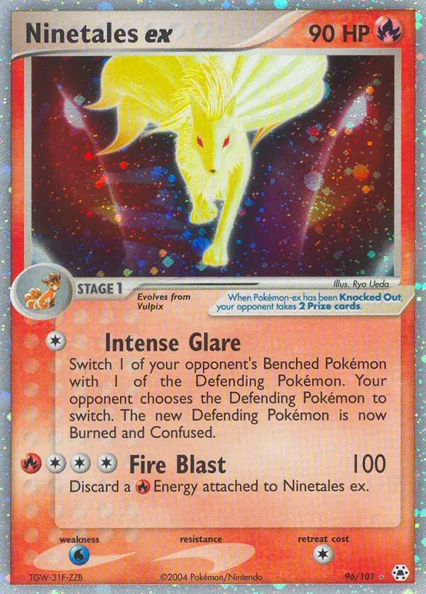 Ninetales ex Hidden Legends 96