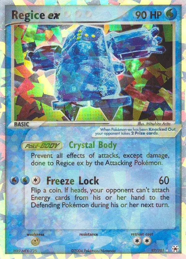 Regice ex Hidden Legends 97