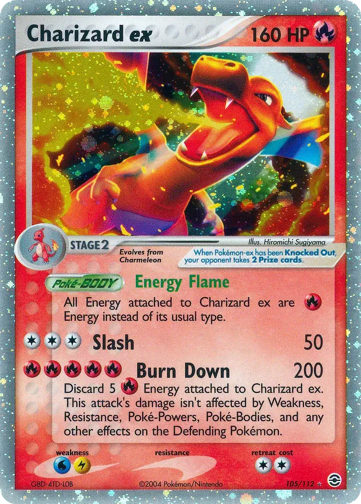 Charizard ex FireRed & LeafGreen 105