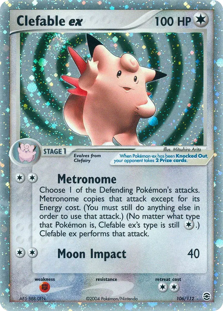 Clefable ex FireRed & LeafGreen 106