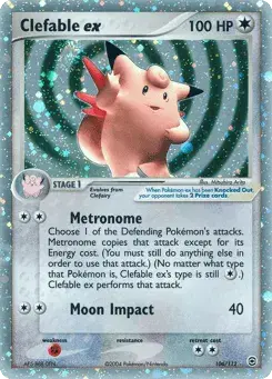 Clefable ex FireRed & LeafGreen