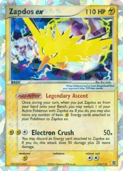 Zapdos ex FireRed & LeafGreen