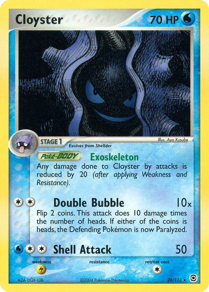 Cloyster FireRed & LeafGreen 20