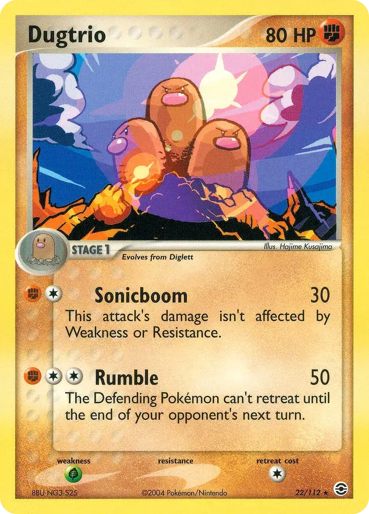 Dugtrio FireRed & LeafGreen 22