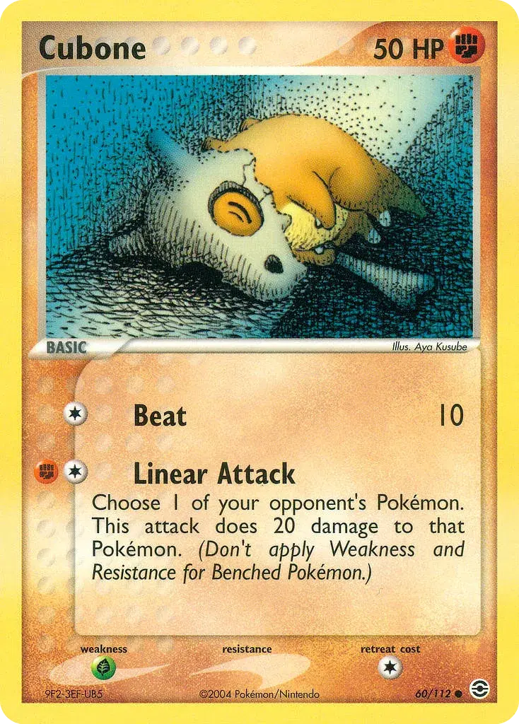 Cubone FireRed & LeafGreen 60