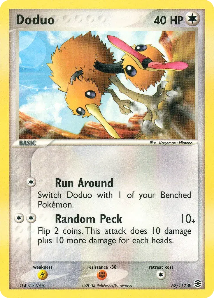 Doduo FireRed & LeafGreen 62