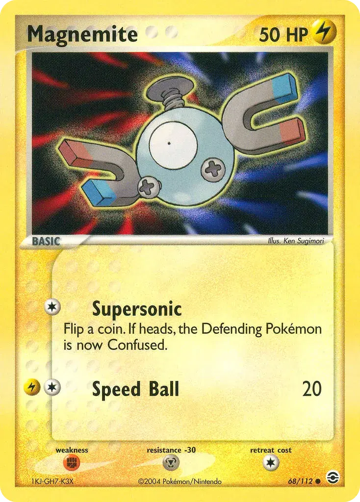 Magnemite FireRed & LeafGreen 68
