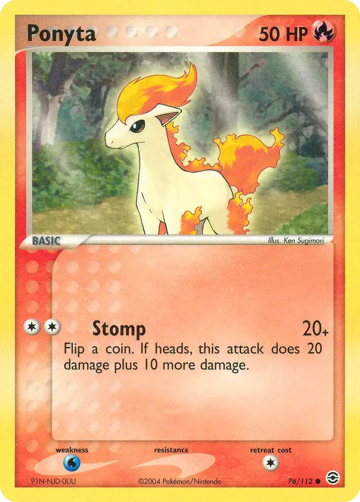 Ponyta FireRed & LeafGreen 76