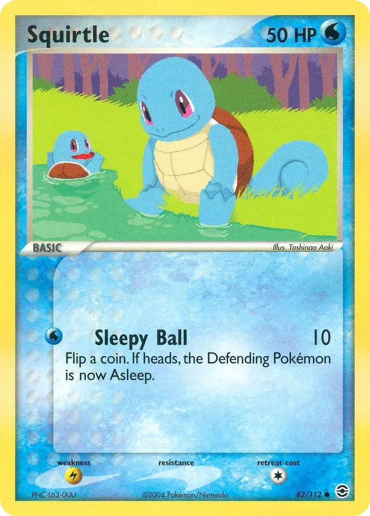 Squirtle FireRed & LeafGreen 82