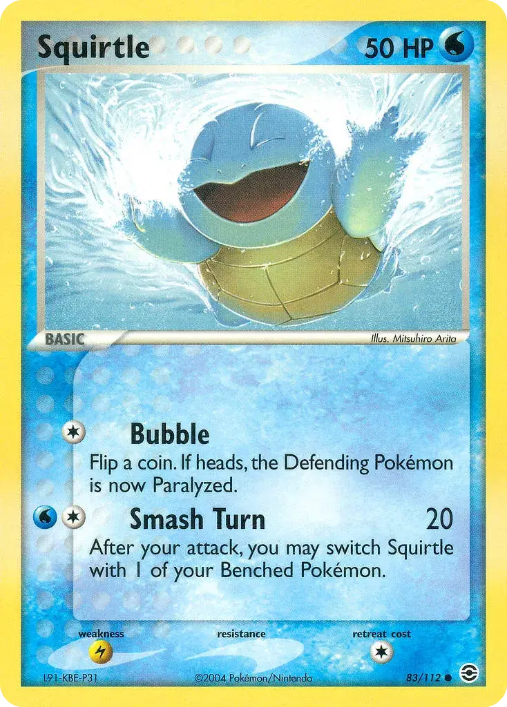 Squirtle FireRed & LeafGreen 83
