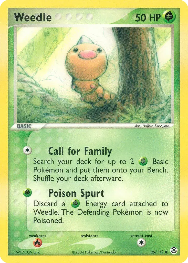 Weedle FireRed & LeafGreen 86