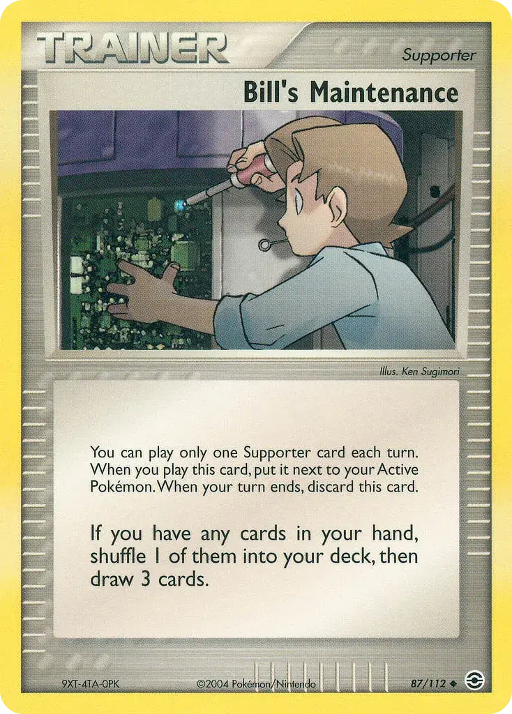 Bill's Maintenance FireRed & LeafGreen 87