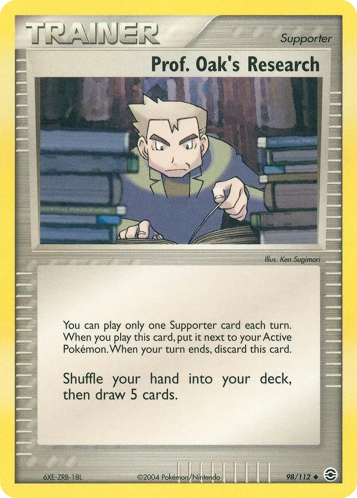 Prof. Oak's Research FireRed & LeafGreen 98