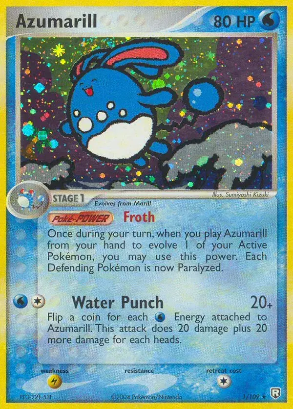 Azumarill Team Rocket Returns 1