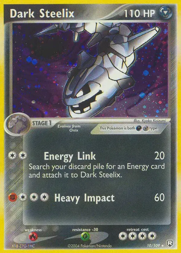 Dark Steelix Team Rocket Returns 10