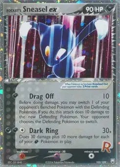 Rocket's Sneasel ex Team Rocket Returns