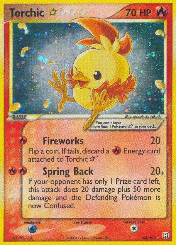 Torchic ☆ Team Rocket Returns 108