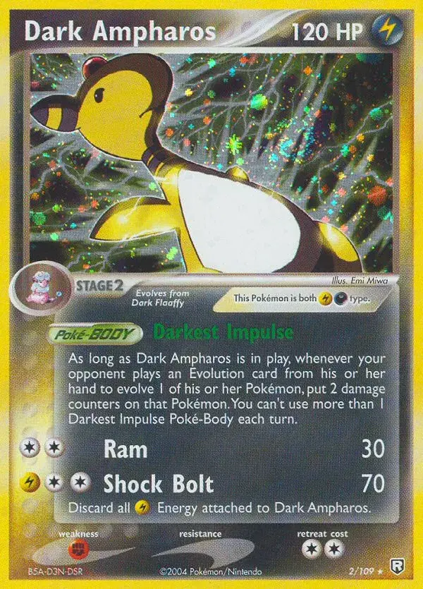 Dark Ampharos Team Rocket Returns 2