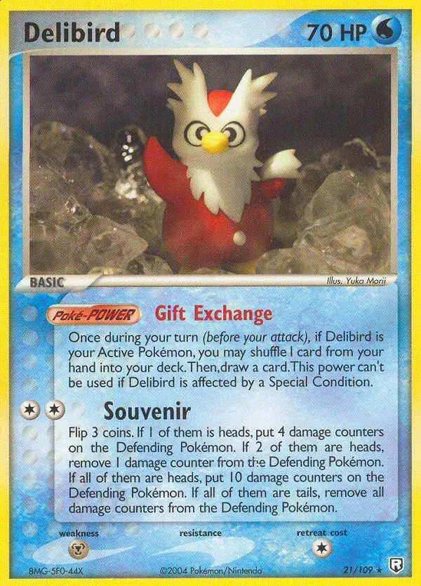 Delibird Team Rocket Returns 21