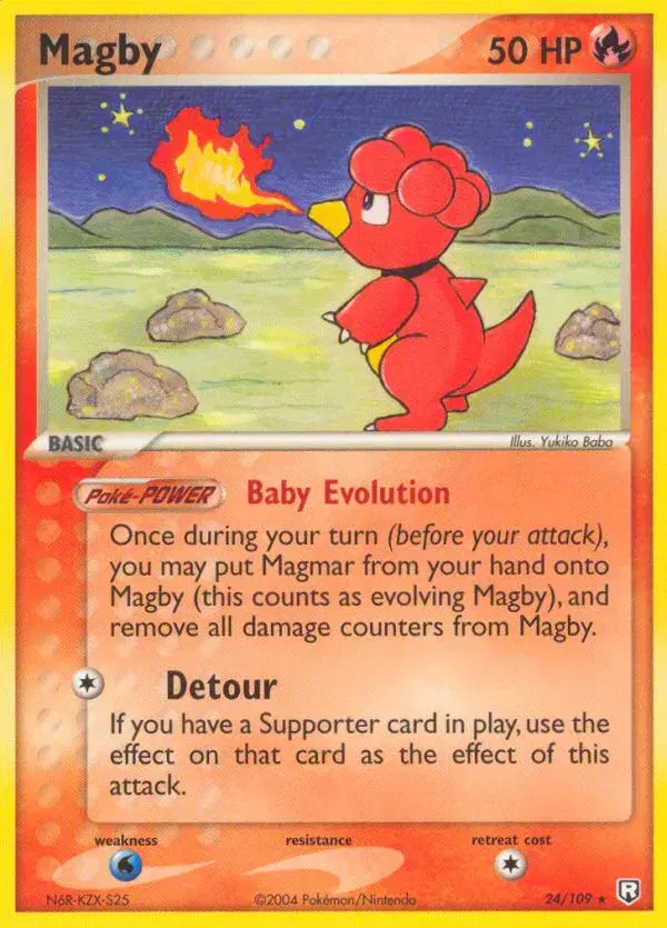 Magby Team Rocket Returns 24