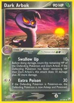 Dark Arbok Team Rocket Returns