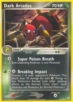 Dark Ariados Team Rocket Returns
