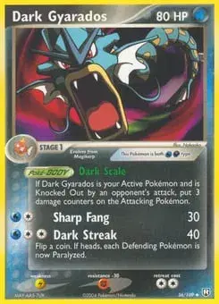 Dark Gyarados Team Rocket Returns