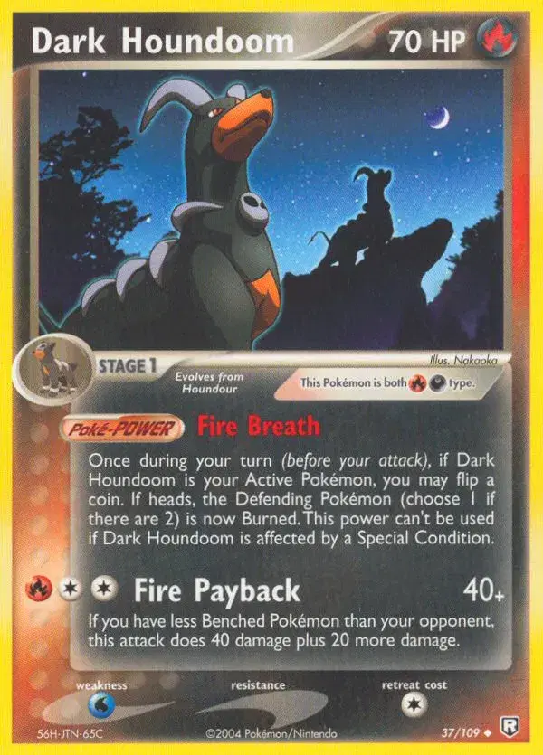 Dark Houndoom Team Rocket Returns 37