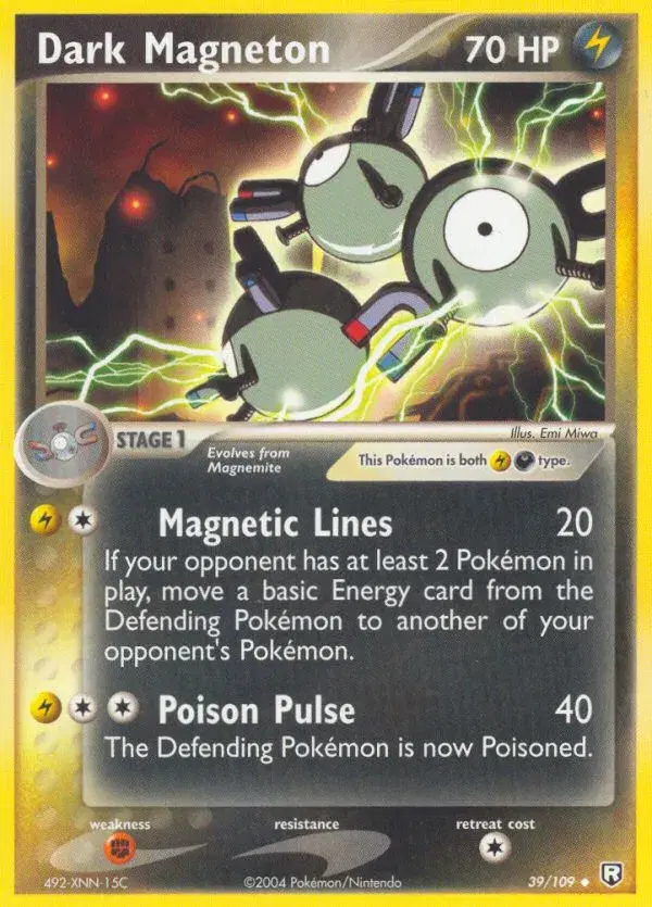 Dark Magneton Team Rocket Returns 39