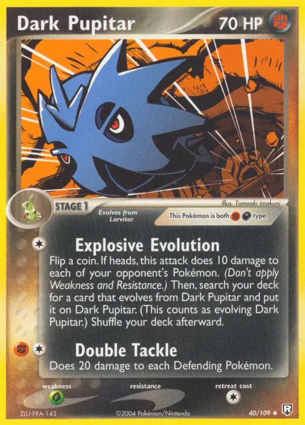 Dark Pupitar Team Rocket Returns 40