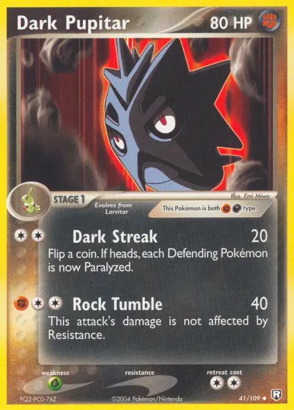 Dark Pupitar Team Rocket Returns 41