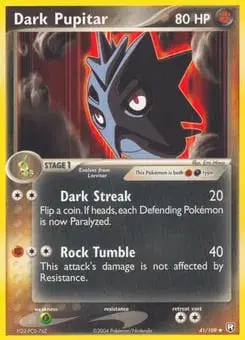 Dark Pupitar Team Rocket Returns