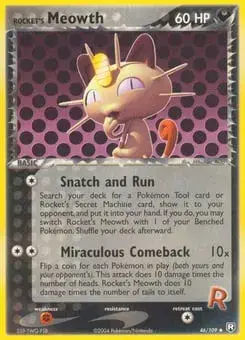 Rocket's Meowth Team Rocket Returns