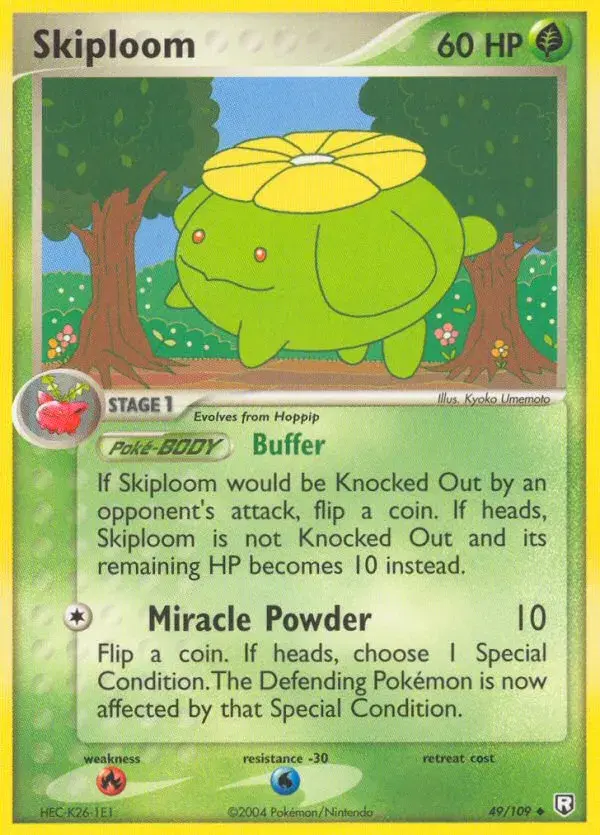 Skiploom Team Rocket Returns 49