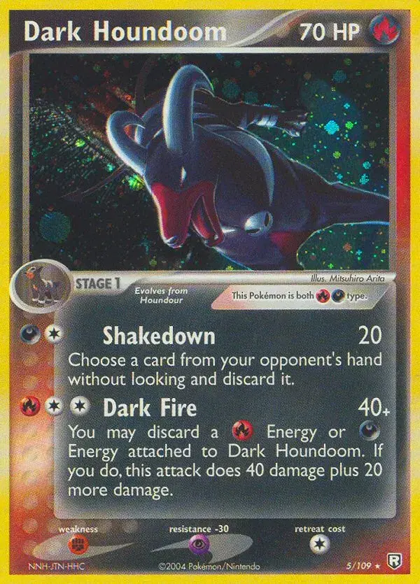 Dark Houndoom Team Rocket Returns 5