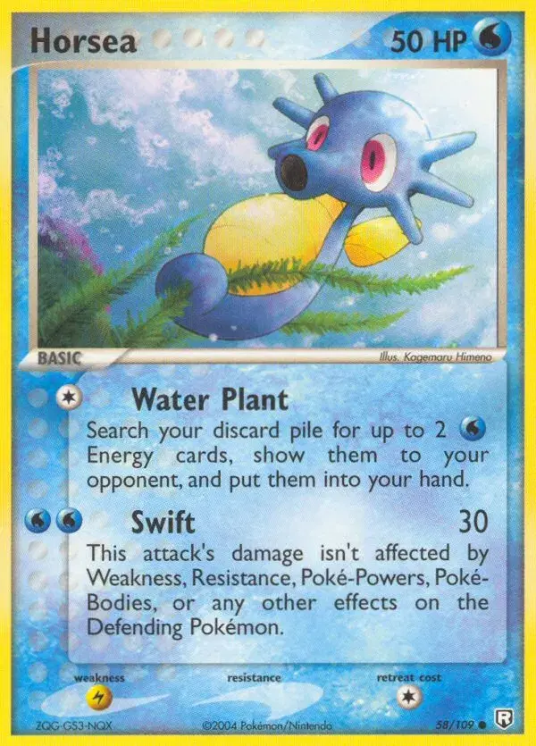 Horsea Team Rocket Returns 58