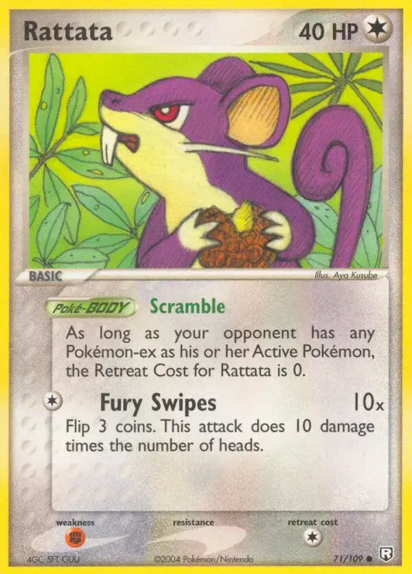Rattata Team Rocket Returns 71