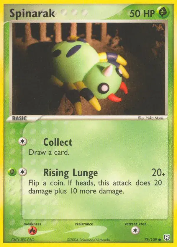 Spinarak Team Rocket Returns 78