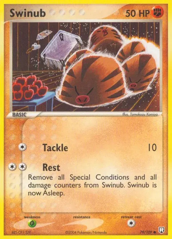 Swinub Team Rocket Returns 79