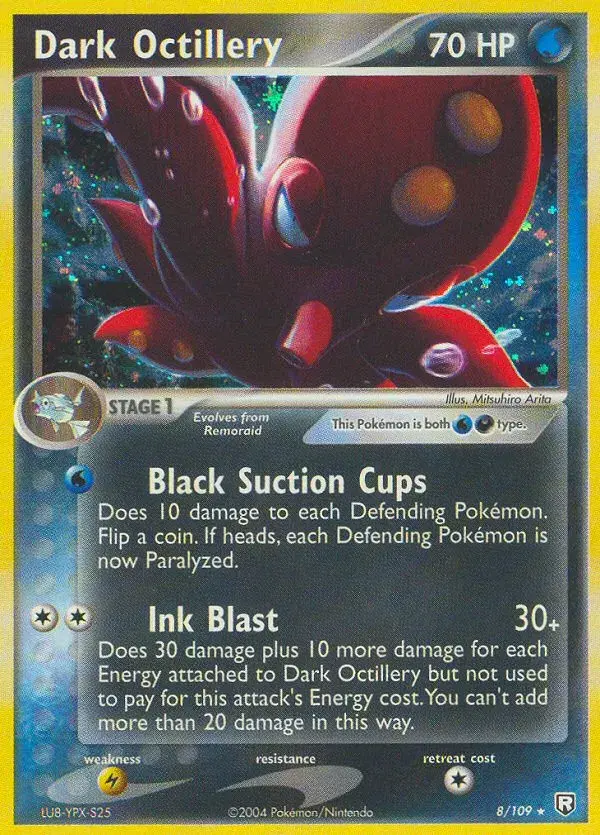 Dark Octillery Team Rocket Returns 8
