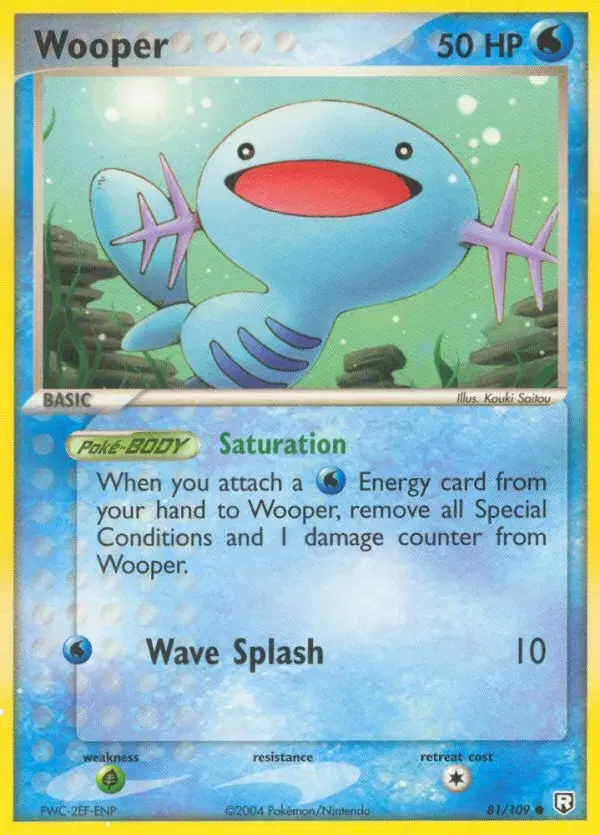 Wooper Team Rocket Returns 81