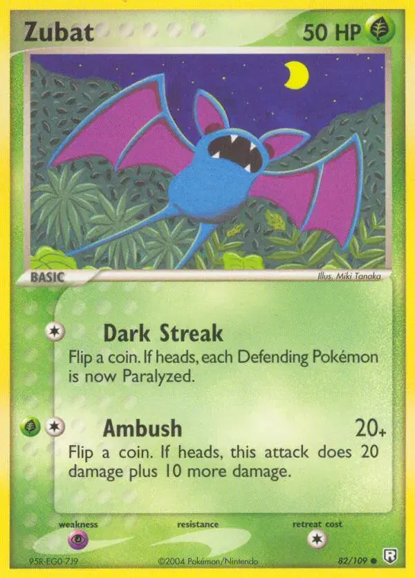 Zubat Team Rocket Returns 82