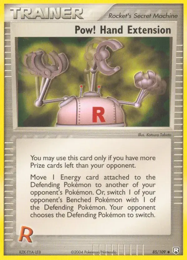 Pow! Hand Extension Team Rocket Returns 85